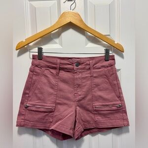 PISTOLA Women's Mauve Color Khaki Shorts Size‎ 25